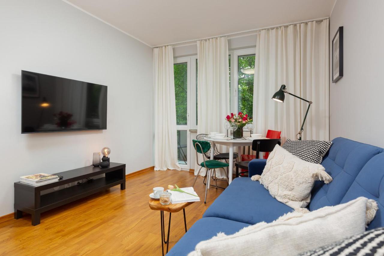Central Apartment Solec Wilanowska By Noclegi Renters Varşovia Exterior foto