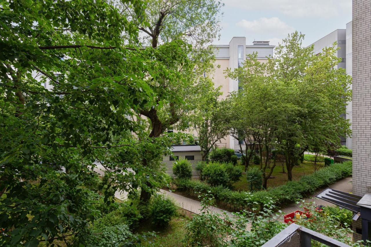 Central Apartment Solec Wilanowska By Noclegi Renters Varşovia Exterior foto