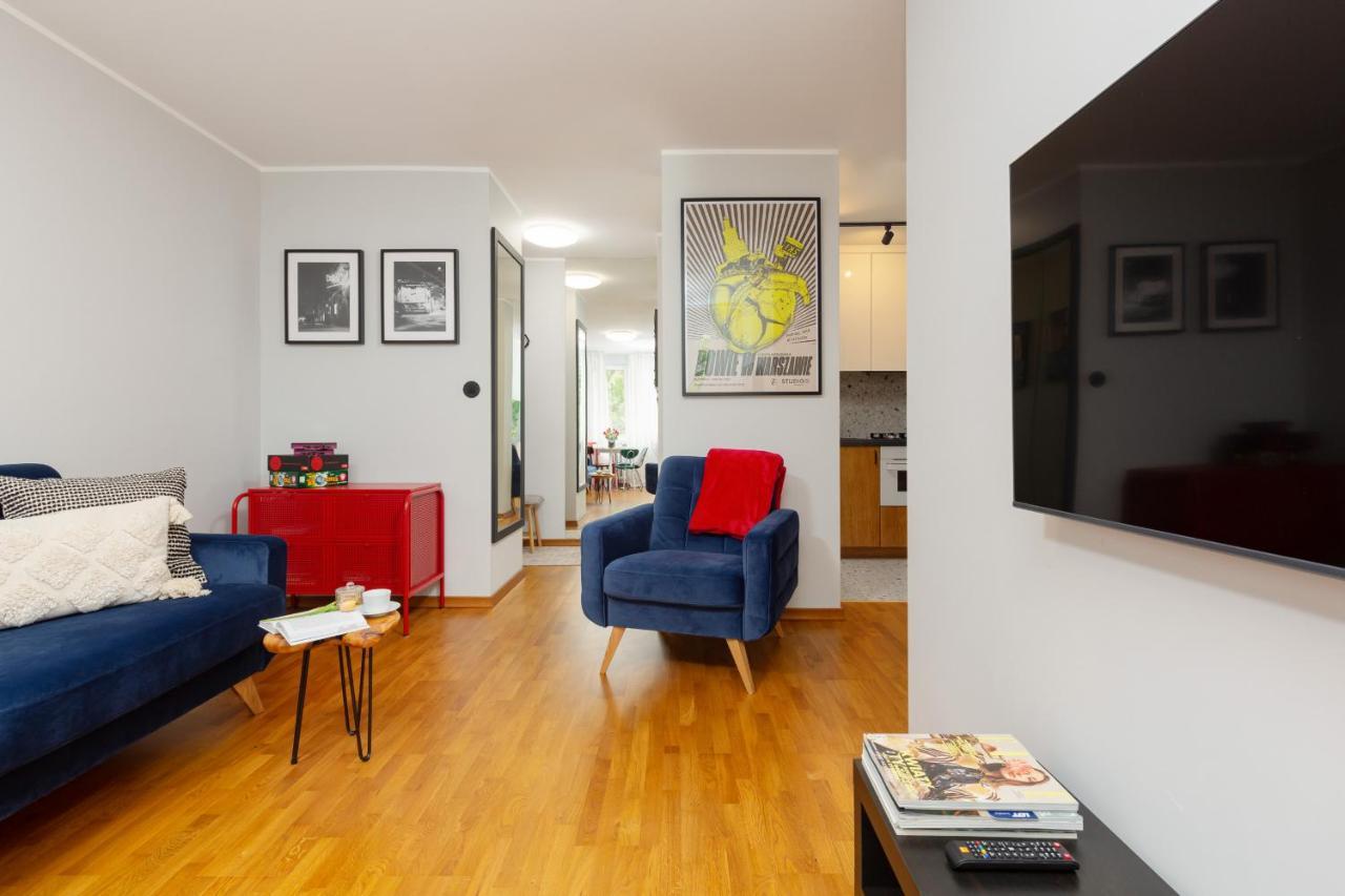 Central Apartment Solec Wilanowska By Noclegi Renters Varşovia Exterior foto